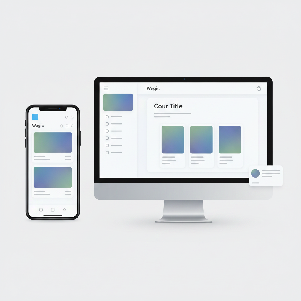 Wegic across devices